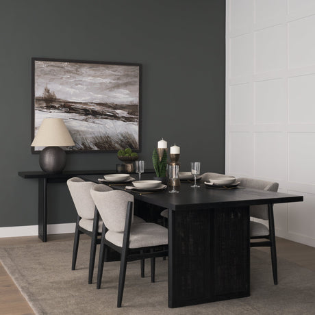 Quiet Horizons I by Mercana Studio Hand-Embellished Textured Framed Canvas Artwork by Mercana at Eve Furniture