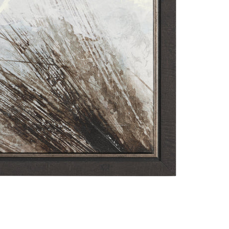 Quiet Horizons II by Mercana Studio Hand-Embellished Textured Framed Canvas Artwork by Mercana at Eve Furniture