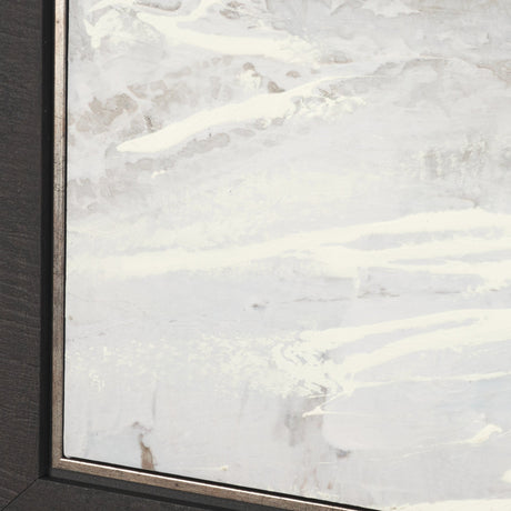 Quiet Horizons II by Mercana Studio Hand-Embellished Textured Framed Canvas Artwork by Mercana at Eve Furniture