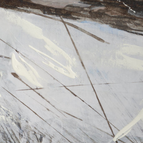 Quiet Horizons II by Mercana Studio Hand-Embellished Textured Framed Canvas Artwork by Mercana at Eve Furniture