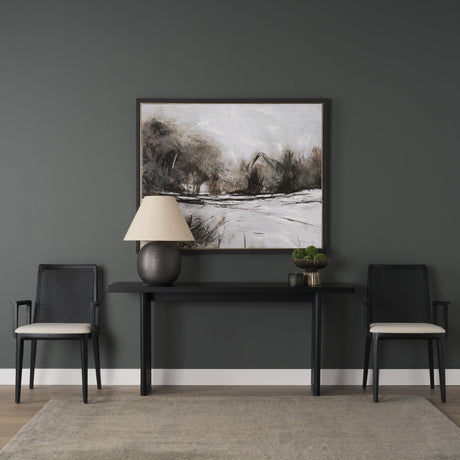 Quiet Horizons II by Mercana Studio Hand-Embellished Textured Framed Canvas Artwork by Mercana at Eve Furniture