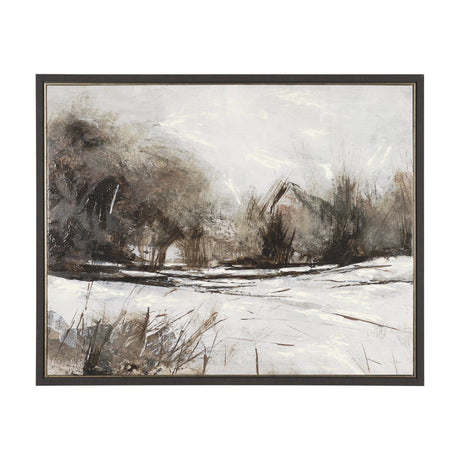Quiet Horizons II by Mercana Studio Hand-Embellished Textured Framed Canvas Artwork by Mercana at Eve Furniture