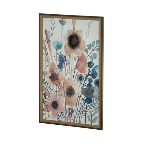 Quiet Marvels by Maya Woods a Hand Embellished Textured Framed Art Print Matted under Glass by Mercana at Eve Furniture