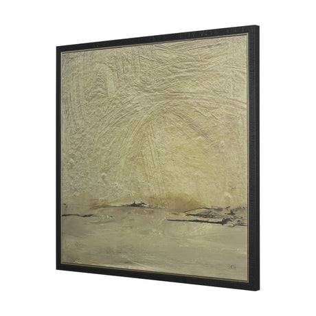 Quiet Presence I by Mercana Studio Hand-Embellished Textured Framed Canvas Artwork by Mercana at Eve Furniture