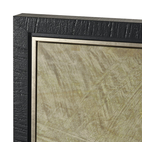 Quiet Presence I by Mercana Studio Hand-Embellished Textured Framed Canvas Artwork by Mercana at Eve Furniture