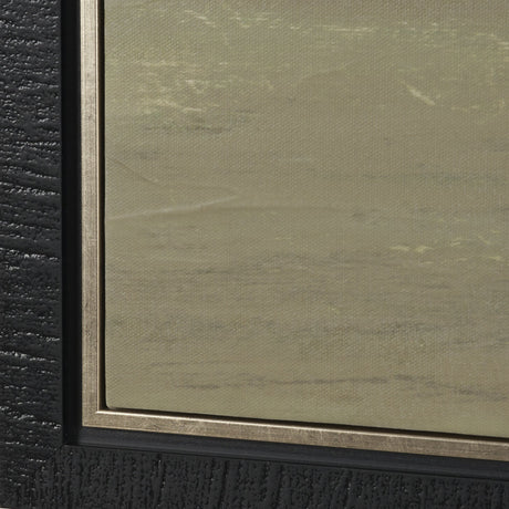 Quiet Presence I by Mercana Studio Hand-Embellished Textured Framed Canvas Artwork by Mercana at Eve Furniture