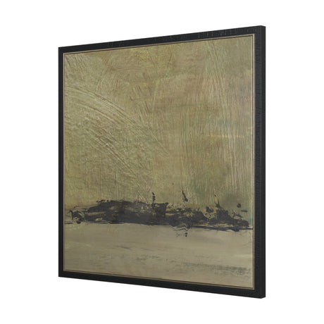 Quiet Presence II by Mercana Studio Hand-Embellished Textured Framed Canvas Artwork by Mercana at Eve Furniture
