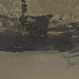 Quiet Presence II by Mercana Studio Hand-Embellished Textured Framed Canvas Artwork by Mercana at Eve Furniture