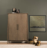 Quiet Presence II by Mercana Studio Hand-Embellished Textured Framed Canvas Artwork by Mercana at Eve Furniture