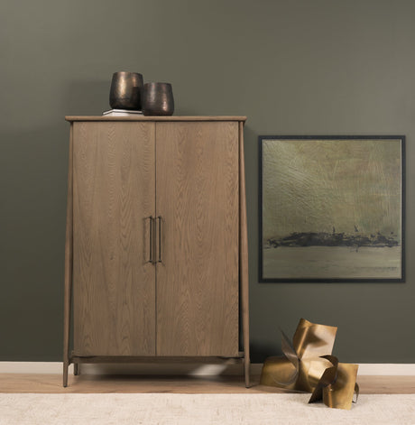 Quiet Presence II by Mercana Studio Hand-Embellished Textured Framed Canvas Artwork by Mercana at Eve Furniture