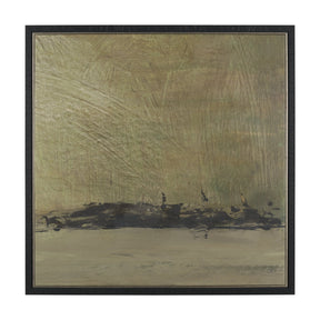 Quiet Presence II by Mercana Studio Hand-Embellished Textured Framed Canvas Artwork by Mercana at Eve Furniture