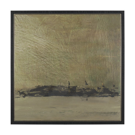 Quiet Presence II by Mercana Studio Hand-Embellished Textured Framed Canvas Artwork by Mercana at Eve Furniture