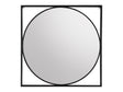 Quincy Black Wall Mirror by Crestview at Eve Furniture