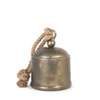 Quincy Medium Gold Metal Decorative Bell Object by Mercana at Eve Furniture
