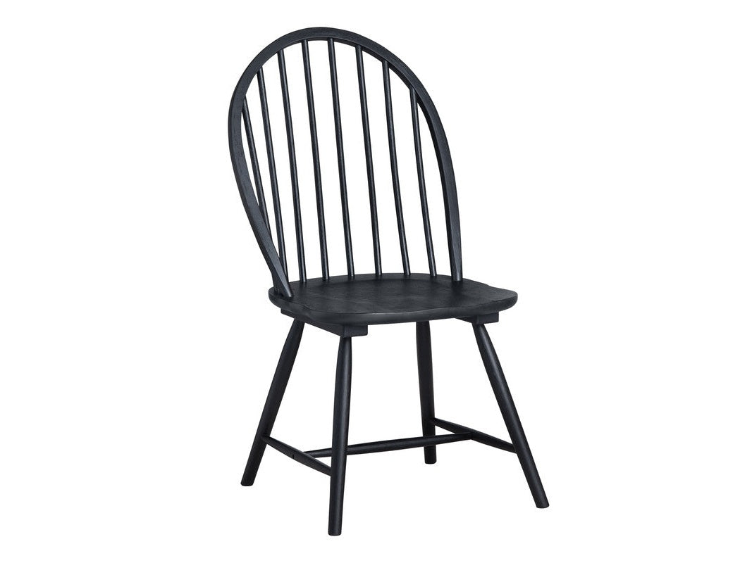 Quinn Black Dining Chair (Set of 2) by Crestview at Eve Furniture