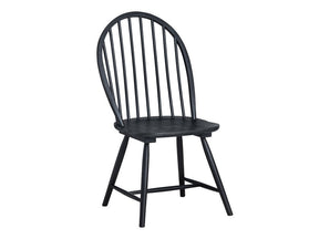 Quinn Black Dining Chair (Set of 2) by Crestview at Eve Furniture