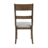 Quinn Light Brown Dining Side Chair, Set of 2 by Homelegance at Eve Furniture