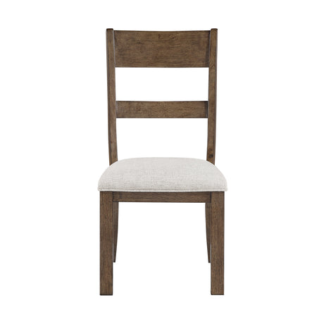 Quinn Light Brown Dining Side Chair, Set of 2 by Homelegance at Eve Furniture