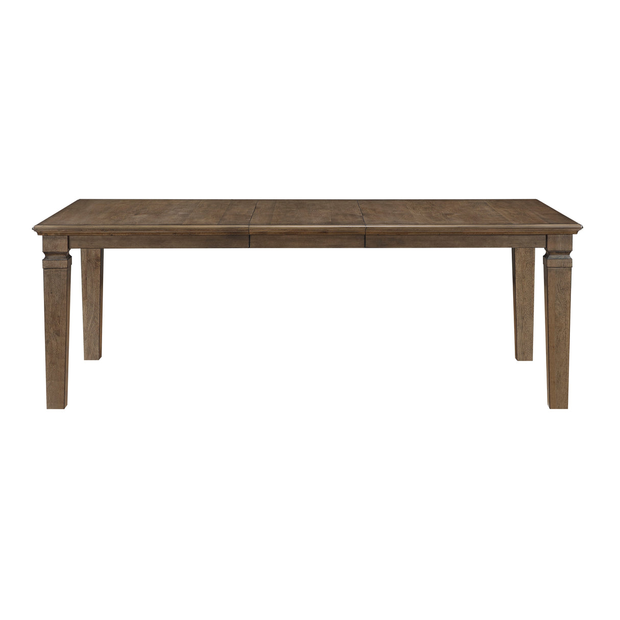 Quinn Light Brown Extendable Dining Table by Homelegance at Eve Furniture