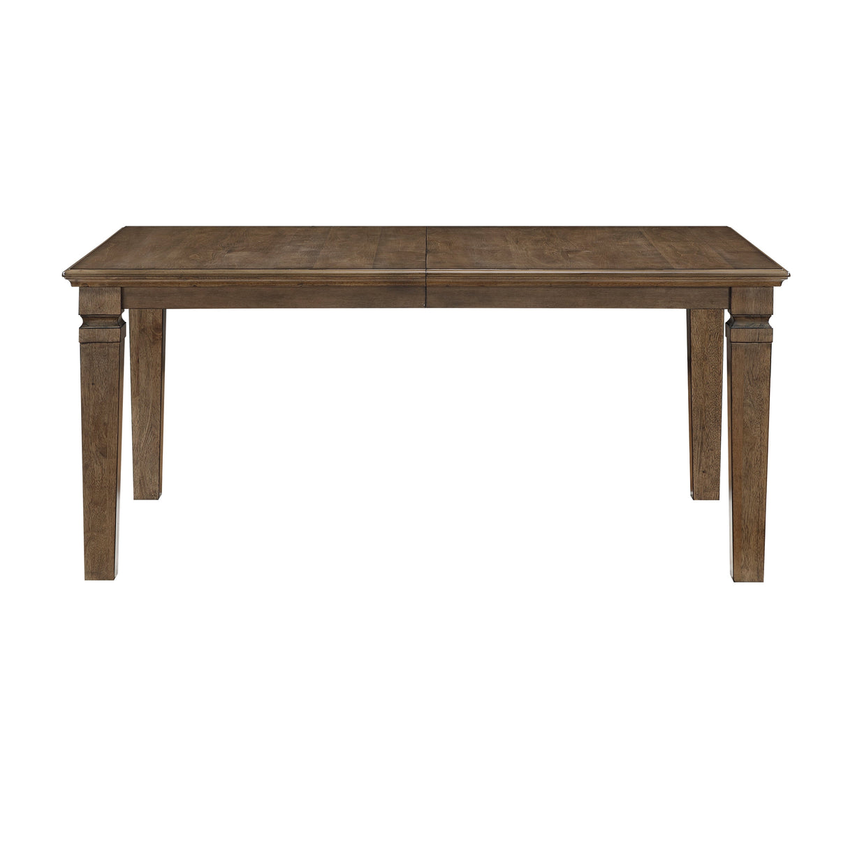 Quinn Light Brown Extendable Dining Table by Homelegance at Eve Furniture