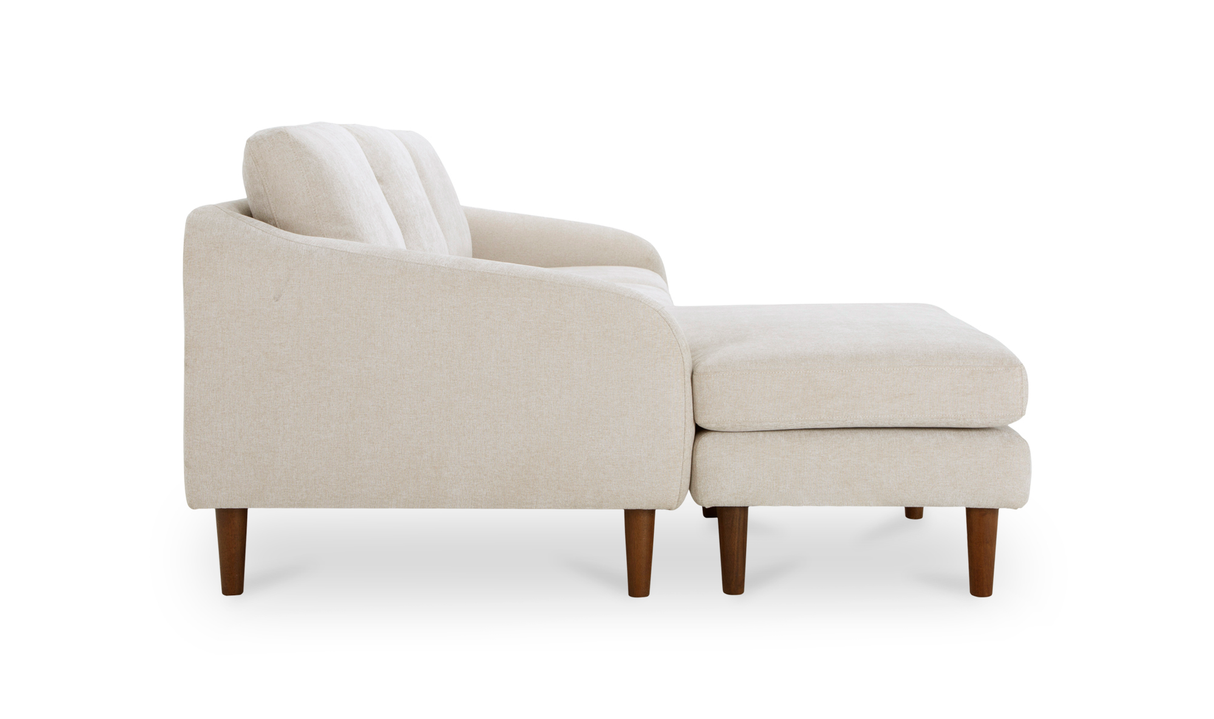 Quinn Sectional Oatmeal by Moe's Home at Eve Furniture