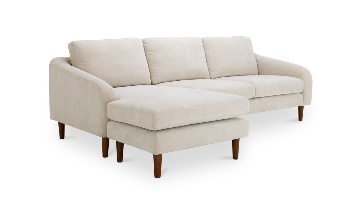 Quinn Sectional Oatmeal by Moe's Home at Eve Furniture