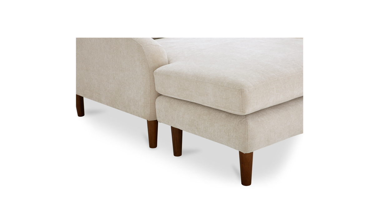 Quinn Sectional Oatmeal by Moe's Home at Eve Furniture