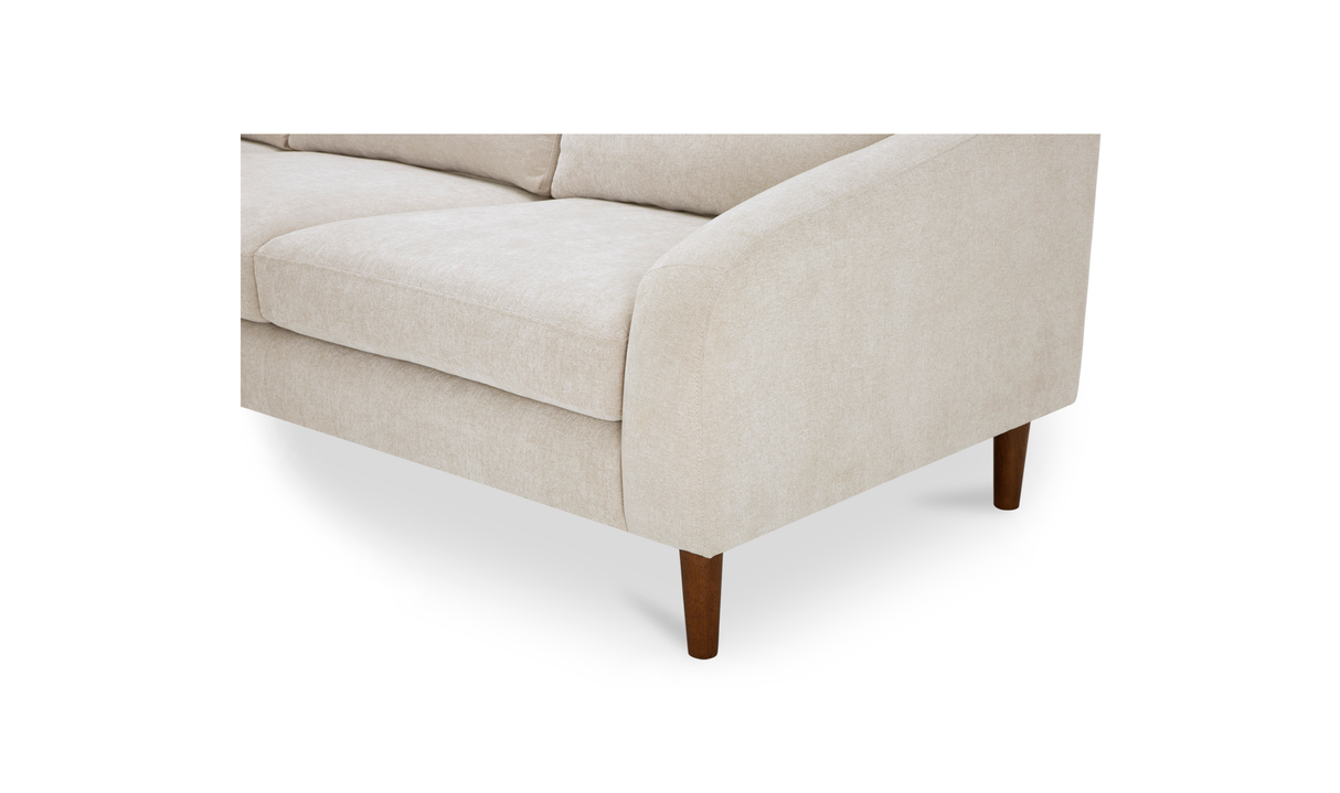 Quinn Sectional Oatmeal by Moe's Home at Eve Furniture