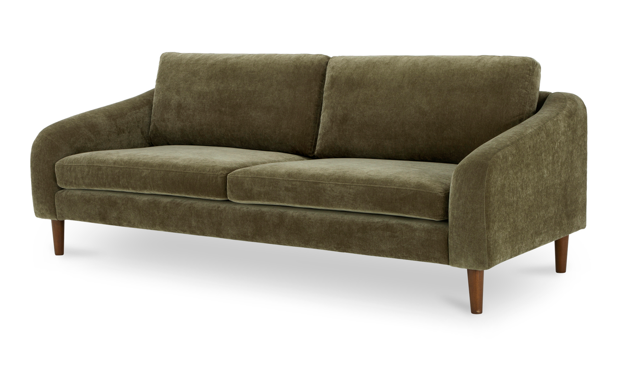 Quinn Sofa Cedar Green by Moe's Home at Eve Furniture