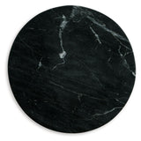 Quinndon Brown/Black Accent Table by Ashley at Eve Furniture