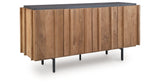 Quintavious Brown/Charcoal Accent Cabinet by ASHLEY FURNITURE at Eve Furniture