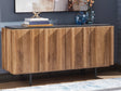 Quintavious Brown/Charcoal Accent Cabinet by ASHLEY FURNITURE at Eve Furniture