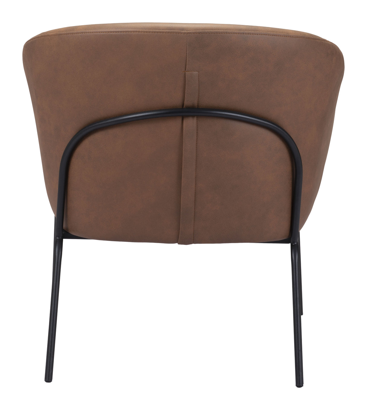 Quinten Vintage Brown Accent Chair by Zuomod at Eve Furniture