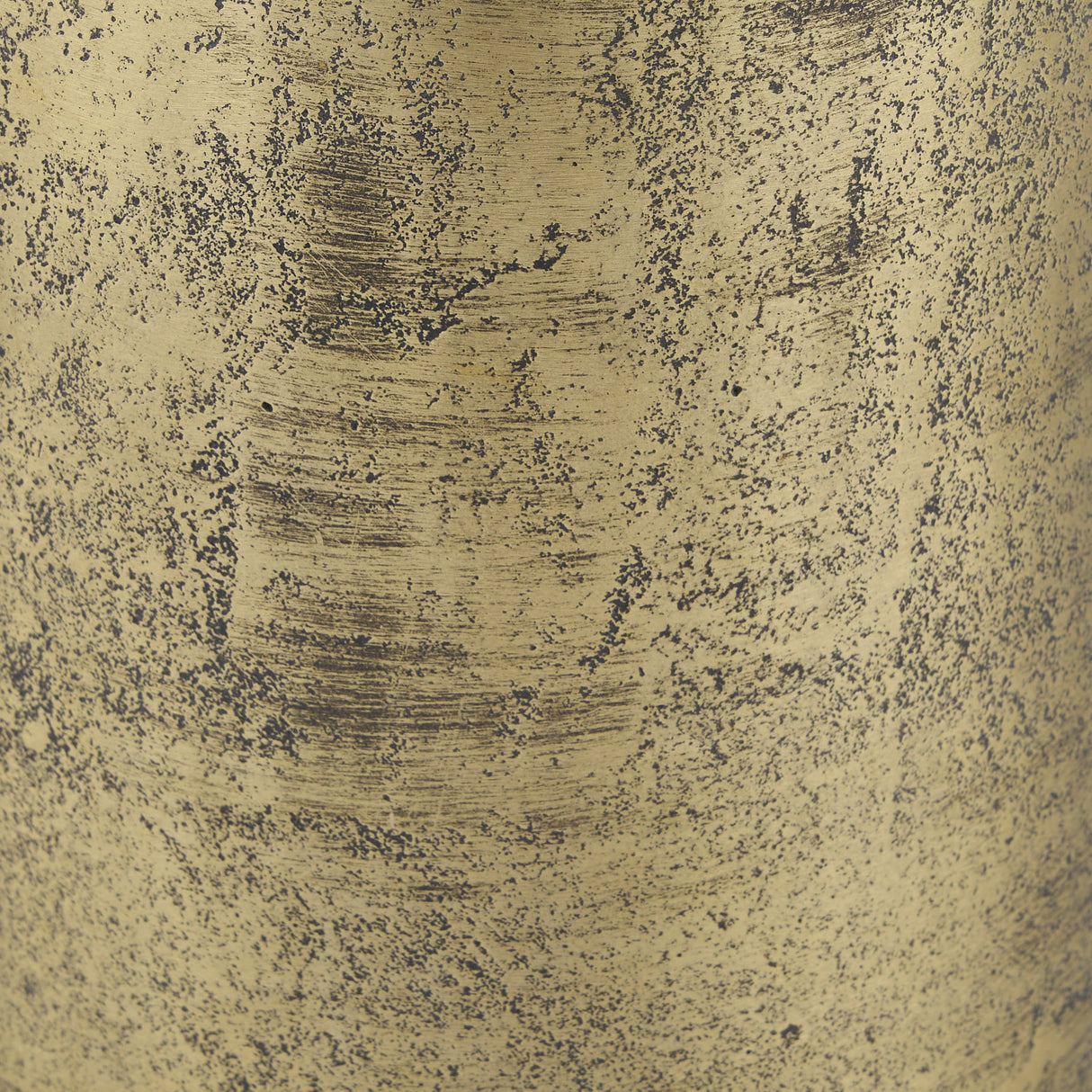 Quonset Extra Tall Brass Finished Aluminum Metal Pillar Object by Mercana at Eve Furniture