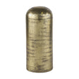 Quonset Extra Tall Brass Finished Aluminum Metal Pillar Object by Mercana at Eve Furniture