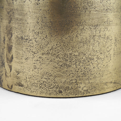 Quonset Short Brass Finished Aluminum Metal Ornament by Mercana at Eve Furniture