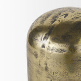 Quonset Tall Brass Finished Aluminum Metal Ornament by Mercana at Eve Furniture