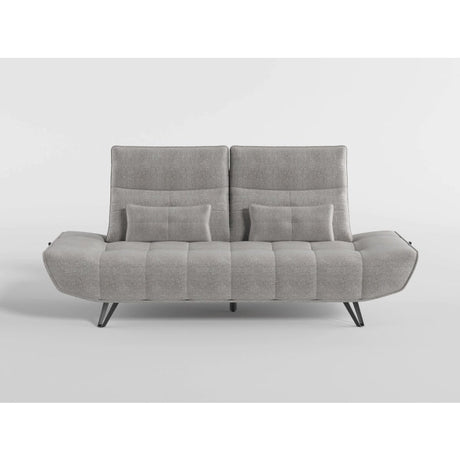 Quonsett Gray Sofa with Power Adjustable Seat by Homelegance at Eve Furniture