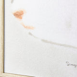 Rabit Gazing II by Mercana Studio a Hand Embellished Textured Framed Art Print by Mercana at Eve Furniture