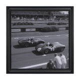 Race Day - Qualifying by Ben Wood a Hand Embellished Framed Photo Art Print Matted under Glass by Mercana at Eve Furniture