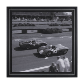 Race Day - Qualifying by Ben Wood a Hand Embellished Framed Photo Art Print Matted under Glass by Mercana at Eve Furniture
