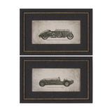 Race Day (Set of 2) by Mercana Studio a Hand Embellished Framed Art Print by Mercana at Eve Furniture