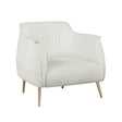 Rachael White Accent Chair by Homelegance at Eve Furniture