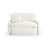 Rachelle Cream Performance Velvet Lounge Chair by TOV Furniture at Eve Furniture