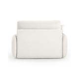 Rachelle Cream Performance Velvet Lounge Chair by TOV Furniture at Eve Furniture