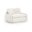 Rachelle Cream Performance Velvet Lounge Chair by TOV Furniture at Eve Furniture