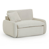 Rachelle Cream Velvet Lounge Chair by TOV Furniture at Eve Furniture