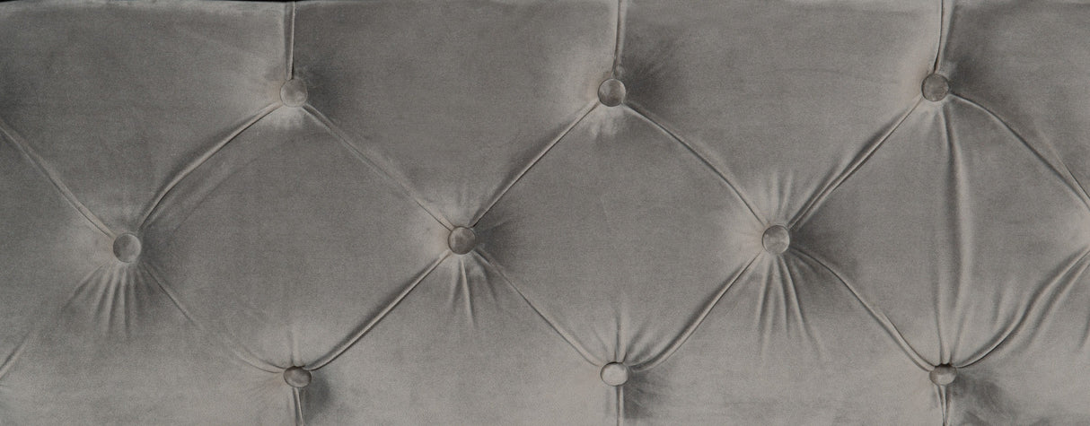 Rachelle Weathered Pecan King Bed by Homelegance at Eve Furniture