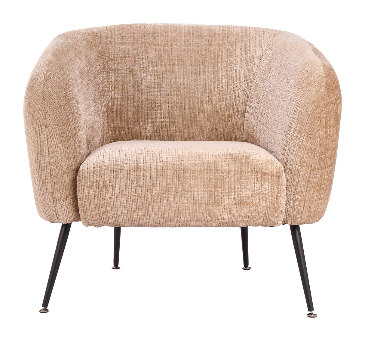 Racine Linen Beige Accent Chair by Zuomod at Eve Furniture