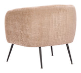 Racine Linen Beige Accent Chair by Zuomod at Eve Furniture